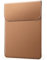 JETech Housse Slim pour Ordinateur Portable pour MacBook Pro 14 Pouces (M4/M3/M2/M1, 2021-2024), Étui en Cuir PU avec Fermeture Magnétique (Brun)
