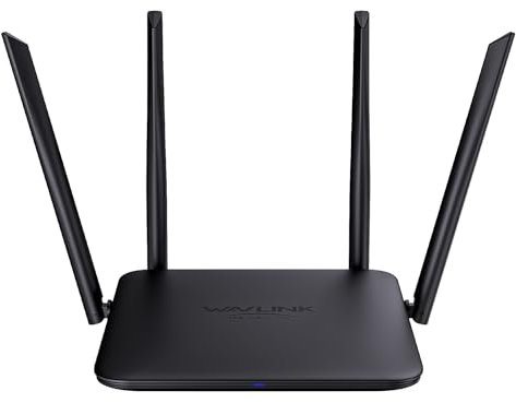 WAVLINK BE3600 Routeur Wi-Fi 7, 3600 Mbit/s Dual WLAN (2882 Mbit/s 5 GHz + 688 Mbit/s 2,4 GHz), prise en charge EverythingMesh/routeur/AP/répéteur, Guest WiFi, QoS, IPv6 & Advanced VPN