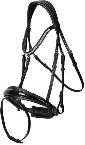Imperial Riding Trense IRHFria, Black Lack-Chrystal, C/S