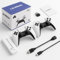 SJGAM Nueva Consola Retro Pro + 20.000 Videojuegos 23 Emuladores 2 Mandos Inalámbricos Blancos Juegos Clásicos Tarjeta 64GB | Regalo Niños y Mayores | Videoconsola Arcade Pincho Stick HDMI Console TV