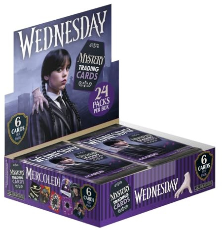 Panini Wednesday Mystery Trading Cards (Box mit 24 Packs)