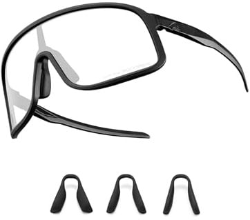 ROCKBROS Selbsttönend Fahrradbrille Herren Damen, Photochrome Sportbrille