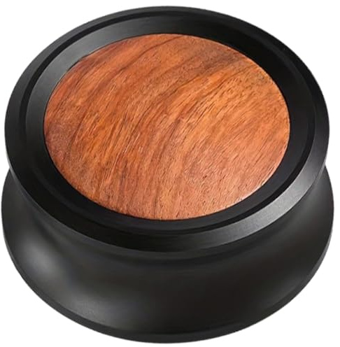 WESIEVYA Estabilizador para Tocadiscos - Peso de Aluminio de 7,6 cm (3) para Vinilo - Estabilizador de Peso para Tocadiscos Que Mejora el Control de Vibraciones, Ideal para Fiestas Musicales y