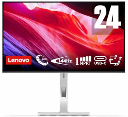 Lenovo Monitor L24D-4C 24 IPS FHD 144Hz Blanco