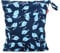 Damero wetbag nasstasche wiederverwendbar, windeltasche wetbag, Wetbag windelbeutel für Babys Windeln, schmutzige Kleidung und anderes Zubehör, (Mittel, Wal)