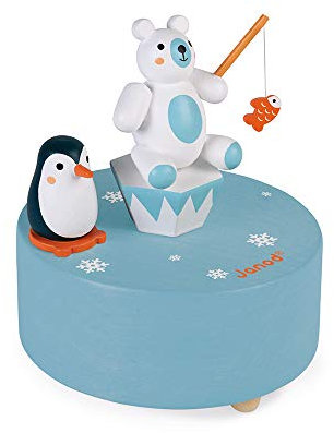 Janod - Spieldose aus Holz- Kinderzimmer-Deko - Ab 3 Jahren, J04671