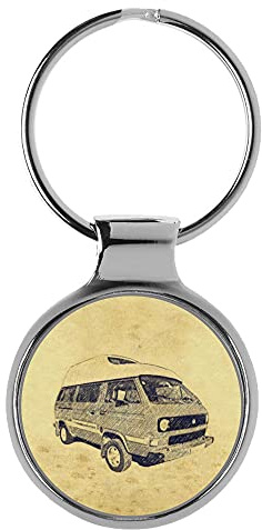 KIESENBERG Schlüsselanhänger Geschenke für T3 Westfalia Joker Fan A-5733
