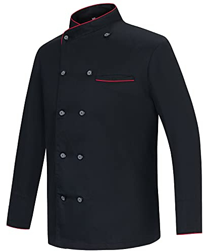 MISEMIYA Damen Damen-kochjacke Kz-844 KOCHJACKE FÜR DAMEN KZ-844 (1er Pack)