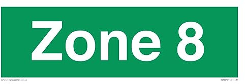 Panneau Zone 8 – 300 x 100 mm – L31