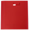 Heftbox/Schulheftbox/Pop-Up-Box/Organizer aus PP-Folie mit Automatikboden und Griffen an beiden Seiten, Farbe: Perlfarbe Rot - 1 Stück
