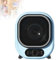 Asciugatrice Piccola, Portatile,5Kg,Asciugatrice Ventilata, Perfetta per L'uso Su Bancone O Con Montaggio a Parete Con Doppia Sonda Di Controllo Della Temperatura,Mini Centrifuga,Blue