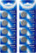 Lot de Piles CR2016 (10)