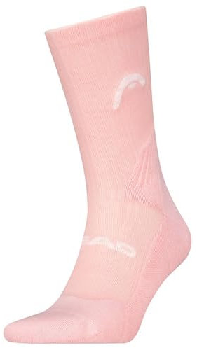 HEAD Calzini Tennis Crew 1 Paio Rosa Chiaro Taglia 35/38
