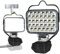 GZYZ LED Akku Lampe Für Worx 20V 4Pin,100W 5000LM Kabellose Spotlight Baustellenlampe,LED Campinglampen Mit 2 USB-Ladeanschlüssen,Niederspannungsschutz für Gärten, Hinterhöfen, Garagen(keine Batterie)
