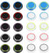 AYESY Joystick Thumbstick Grips 20 Piezas Agarres para el Pulgar Silicona Joystick Accesorios de Protección Fundas Joystick para PS5/PS4/Xbox One Series X/S Controlador Accesorios