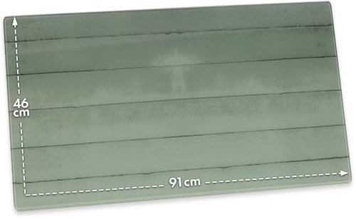 Floordirekt Magnettafel aus Glas | GRAU | 46x91cm inkl. 3 Magnete & Montagezubehör - Whiteboard aus Sicherheitsglas, Magnetboard magnetische & beschreibbare Memoboard, GRAU (Ø4mm) 46x91cm