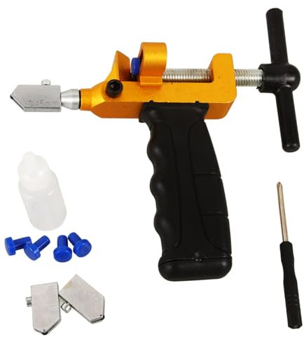 DIYEAH Taglierina Manuale Per Bordi Di Piastrelle Tagliapiastrelle in E Ceramica Senza Impugnatura Utensile Da Taglio Multifunzione Per La Casa