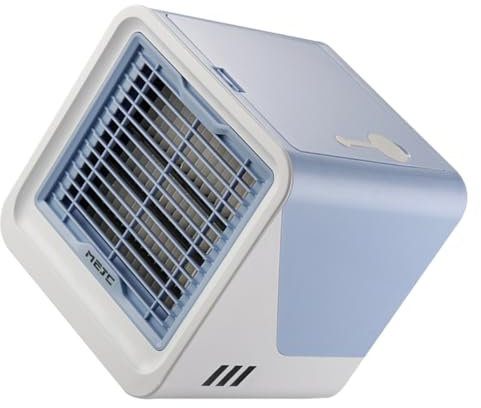 Gatuida Ventilador Portátil De Refrigeración Ai Dispositivo Usb Familiar Frío Compacto De Oficina Pequeño Enfriamiento Acondicionamiento Hogar Portátil Escritorio Abdominales Sky-blue