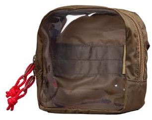Savotta Med Organizer 15x15 cm braun