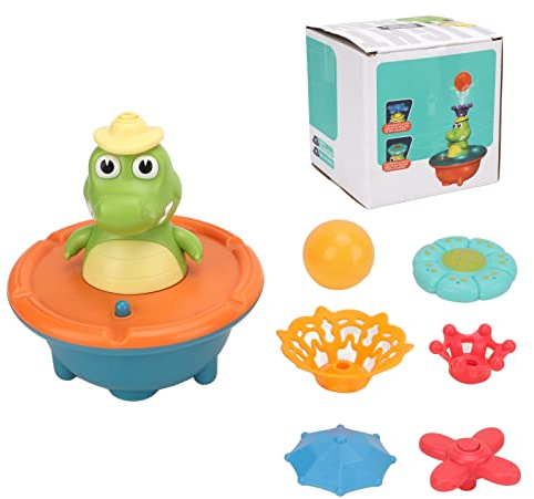 Mtlavistische Kinder Wasser Sprinkler Spielzeug mit LED Light Music Spray Wasserbad Dusche Kopf ideal für Baby Badezimmerpool Spiel bieten endlose Spaß und eine Wasserspielumgebung