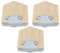 Haishine 3Pcs//lot Air Filter for Husqvarna 61 66 181 266 281 288 Chainsaw Spare Parts #501 80 71 05