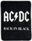 Bioworld AC/DC Back in Black Superweiche und kuschelige Fleecedecke