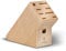 VICTORINOX Swiss Classic Messerblock aus Holz ohne Messer, für 9 Messer, Helles Buchenholz, Leer, Unbestückt, Aufbewahrung