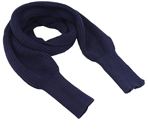 LILIYUAN Autunm Winter Schal Unisex Strickschal Mit Ärmeln