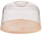 Artema - Quesera redonda, tapa transparente de metacrilato y base de madera, recipiente para guardar queso o embutidos, 22 cm