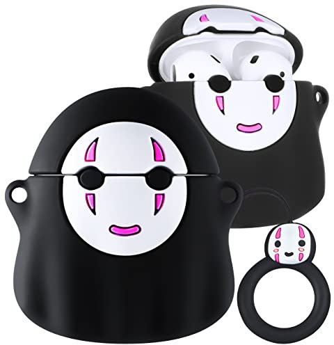 JoySolar Für Airpod 1 & 2 Hülle Niedliche Cartoon 3D Weiche Silikon Air Pods Lustige Abdeckung Kawaii Spaß Cool Anime Einzigartiges Design Shell Mode Stilvolle Mädchen Kinder Teens Frauen Hüllen für