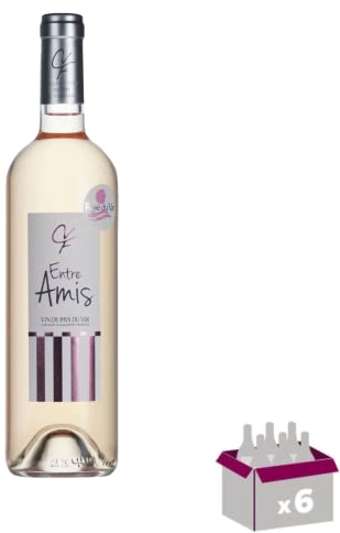 Lot vino dil Rosé : Entre amis Flassant Rosé (6x75Cl)