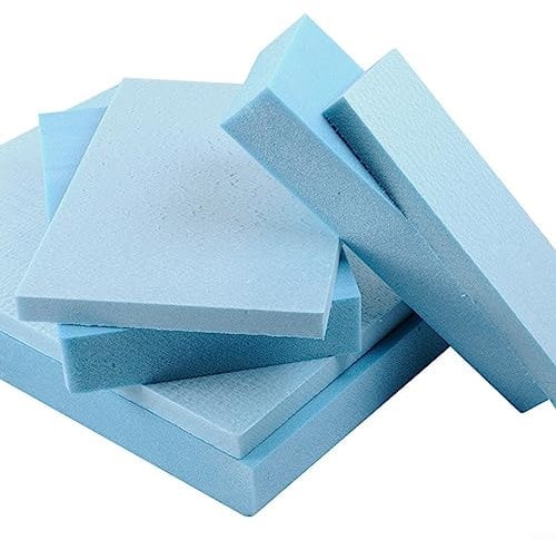 5 fogli di schiuma per modellismo, artigianato, 30 x 10 x 5 cm, paesaggi, modellazione, costruzione, fai da te, schiuma diorama base montagne