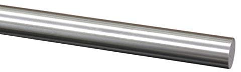 Stab/Rundstahl Ø 12 mm geschliffen, Länge 1450 mm Edelstahl V2A Rundmaterial Rundstab Rundprofil VA Geländer Treppen Balkongeländer Grill Grillrost 1 Stück
