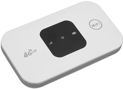 Punto de Acceso WiFi Móvil 4G LTE, Enrutador WiFi Portátil con Tarjeta Sim de 150Mbps con Pantalla Inteligente LED, para Europa, Asia