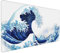 Big Waves Large Mouse Pad, 900 x 400mm Gaming Mouse Mat with Stitched Edges, Easy Clean Desk Protection Pad for Gaming Office Home
