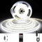 AXMOTUT COB LED Strip Lights 3m, 6000K Daylight White Dimmable LED Strip, 960 LEDs Super Bright DC24V LED Light Strip CRI90+ with RF Remote and UKCA Power Supply for DIY Home Decoration