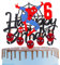 Spider-man 6th Birthday Cake Topper with Candle Red Spider Candles Cake Decorations for Boys,Happy 6th Spider Theme Party Candles Cake Cupcake Topper for Boys Girls 6th Birthday Decor