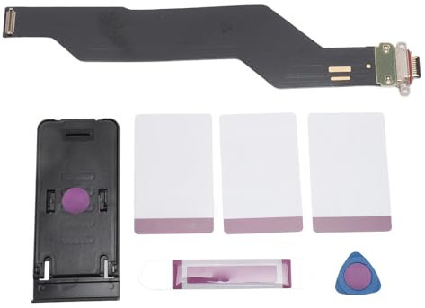 Dock Connector Replacement, USB C Charger Charging Port Dock Connector Flex Cable Repair Parts for 7T with Tool Kit