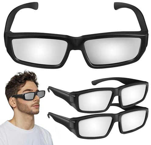 SOLUSTRE Brille 3 Stück Kunststoff-Sonnenbrille Für Sonnenfinsternis Sicherheits-Schweißbrille Für Direkte Sonneneinstrahlung