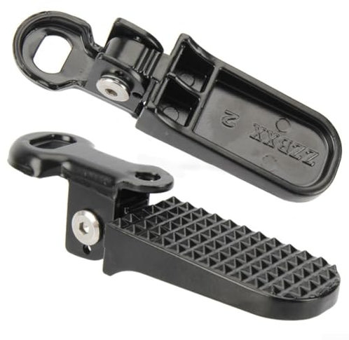 Estriberas para motocicleta, reposapiés trasero de aleación de aluminio para bicicleta, pedal de montaña, pie de repuesto para motocicleta y coche