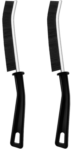 LICQIC Gap Cleaning Brush, Hard Bristle Crevice Brush, 2 Pcs | 15° Angle Magic Brush for Bathroom, Tiles, Kitchen