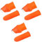 Gogogmee 3 Stk Daumenmesser Anlage Gartenscheren Ringschneider für Finger Gartenmesser Fingerschutz gartenwerkzeuge gardening gloves Erntewerkzeug Fingermesser Pflanzenmesser ernten Orange