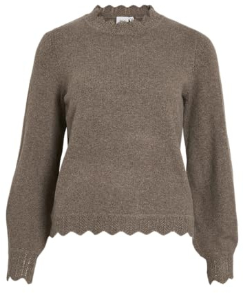 Vila Female Strickpullover VINIKOLINA Stehkragen | Knitted Pullover
