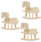 ibasenice 3d Puzzles Model Toy for Kids Wooden Puzzle Toys Diy Assembly Educational Present for Children