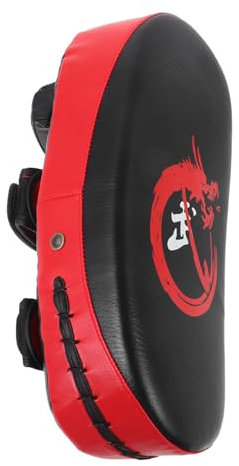 POPETPOP Taekwondo Kick Pad Boxhandschuh Pu-Kunstleder Dicker Stoßdämpfer Mit Belüftung Für Boxtraining Kampfsport Kick Shield Für Erwachsene Und Jugendliche
