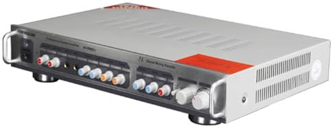 TYH Amplificatore Stereo ad Alta Potenza da 400 W, Controllo Bassi e acuti 88 Db Snr, amplificatori Domestici Radio FM, Jack per Microfono a 2 Vie, interfaccia per Strumenti elettrici a 2 Vie
