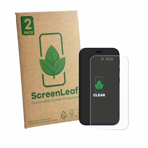 ScreenLeaf 2 Stück Schutzfolie für Hisense U964 [nachhaltiger Displayschutz, Folie, transparent, kratzfest]