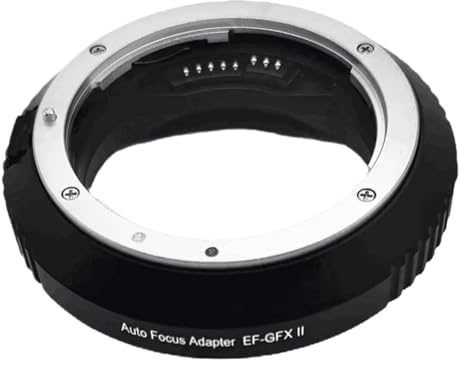 Compatibile con l'adattatore for obiettivo con messa a fuoco automatica EF-GFX II Canon EF/EF-S for fotocamera con attacco Fuji GFX GFX100S,Partita di ricambio