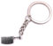 H-Customs Couteau de boucher couteau viande porte-clés pendentif en métal argenté