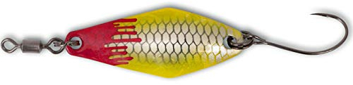 Quantum Magic Trout Zoom Spoon 3cm 2,5g - Blinker, Farbe:Pearl/gelb